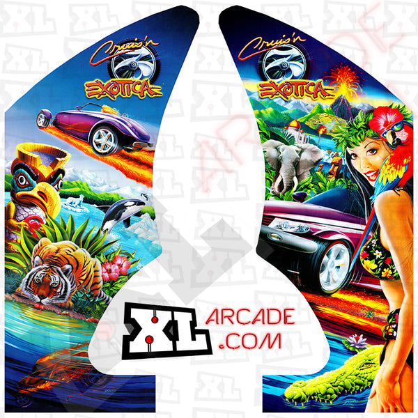 Cruis'n Exotica Side Art