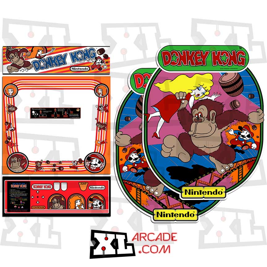 Donkey Kong Complete Art Kit