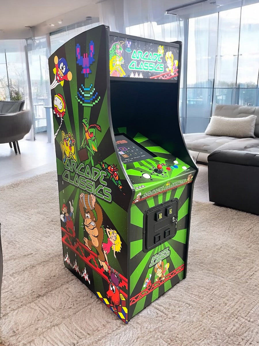 Arcade Classics Complete Art Kit for Ms Pac-Man Style Cabinet