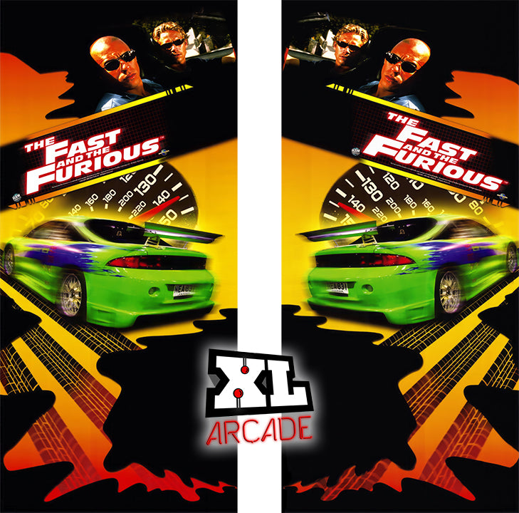 The Fast and the Furious Side Art