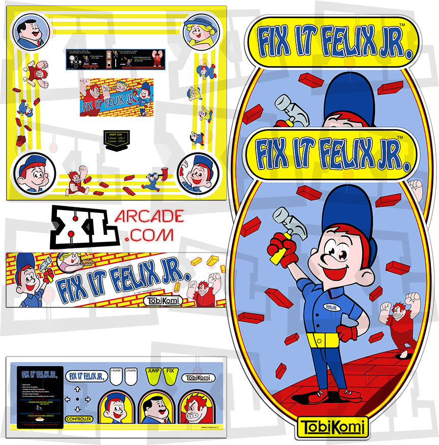 Fix-It Felix Jr. Complete Art Kit