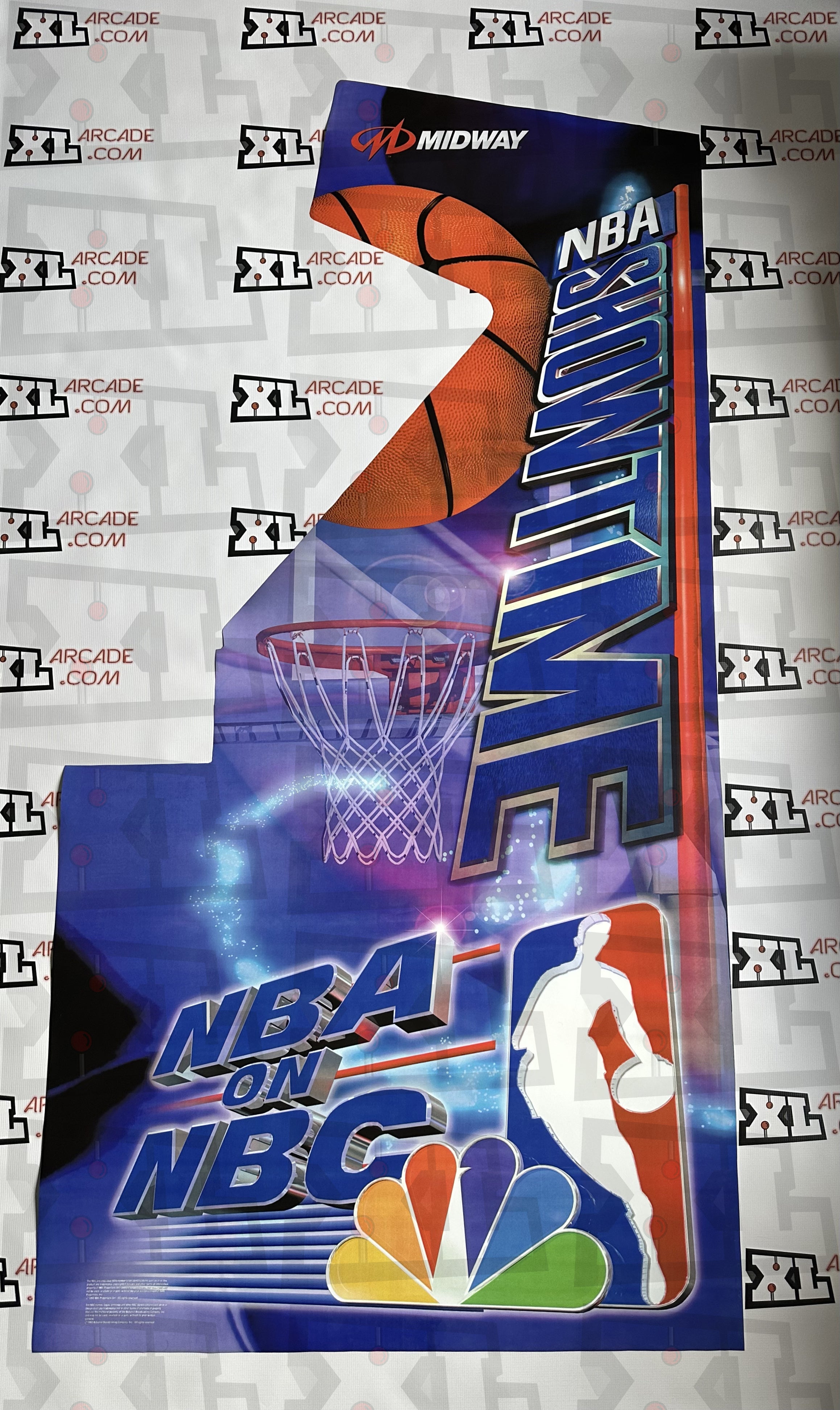 NBA Showtime NBA on NBC Complete Art Kit