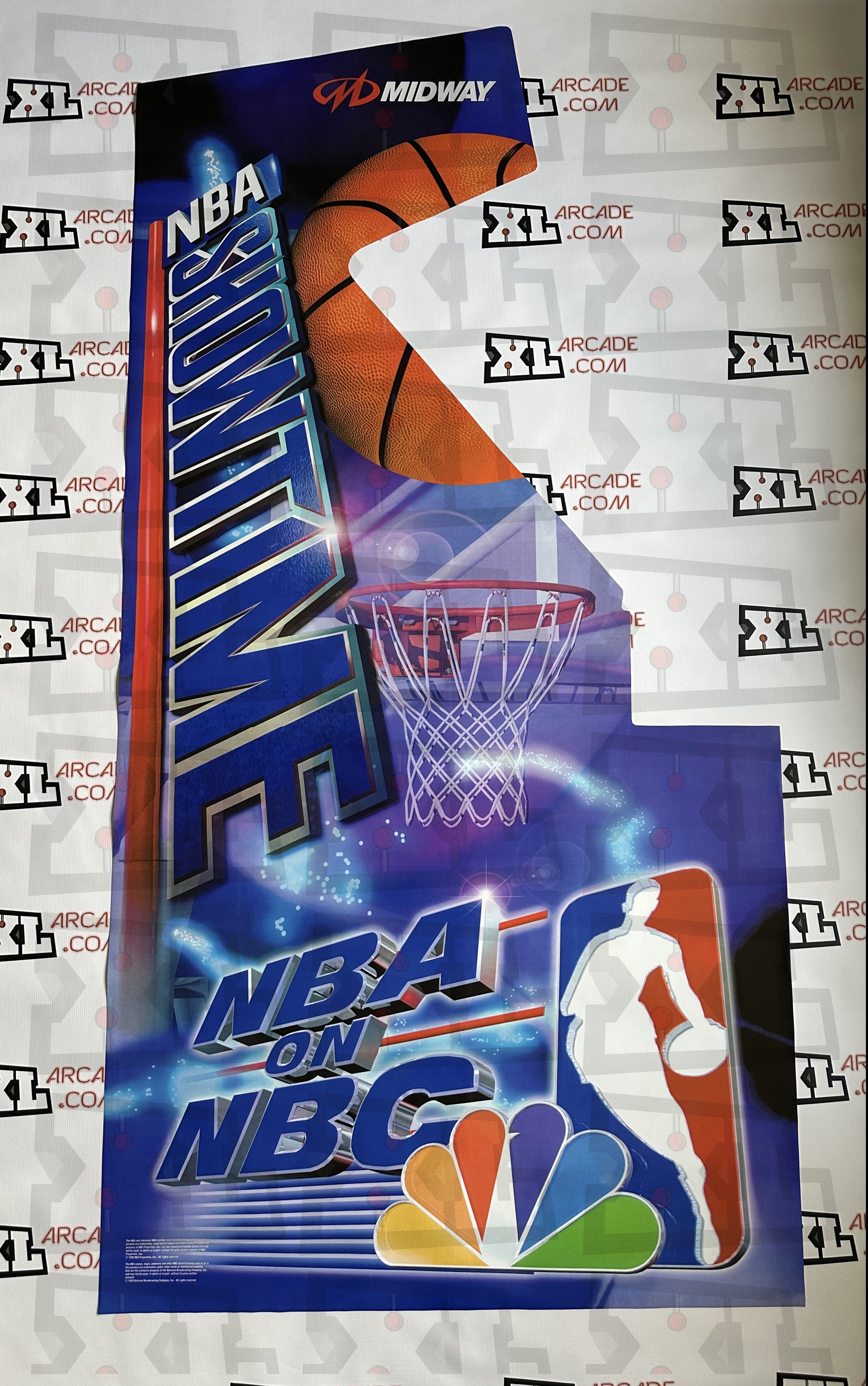 NBA Showtime NBA on NBA Side Art