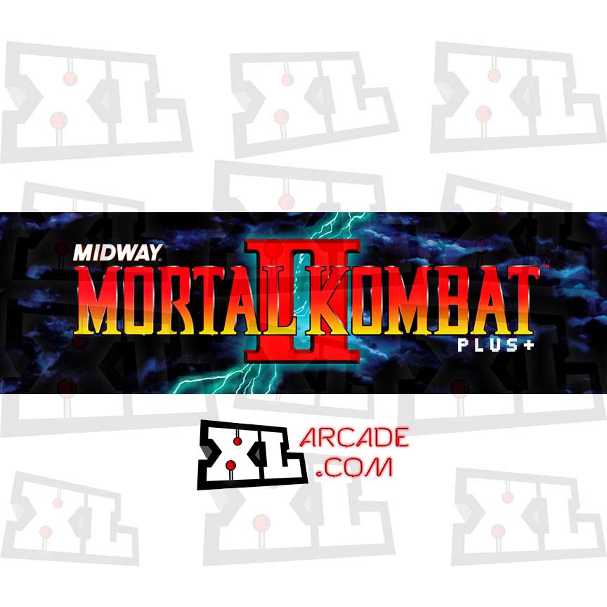Mortal Kombat 2 Plus Marquee