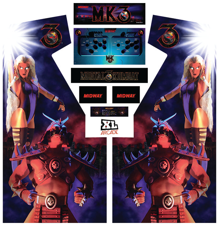 Kit de arte completo de Mortal Kombat 3