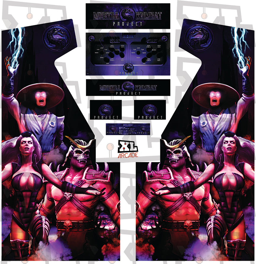 Kit artistique complet du projet Mortal Kombat