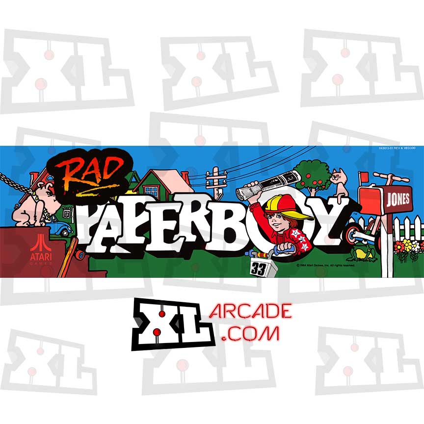 Paperboy RAD Marquee