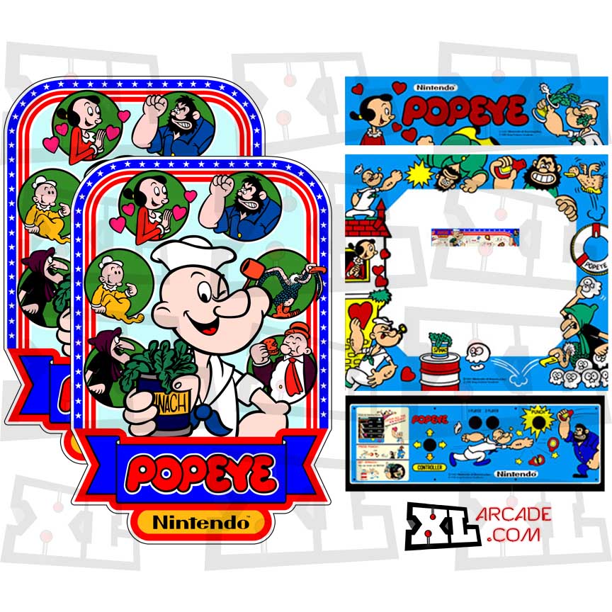 Popeye Complete Art Kit