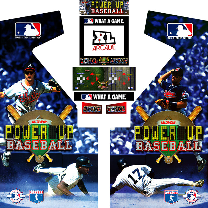 Kit de arte completo Power Up Baseball