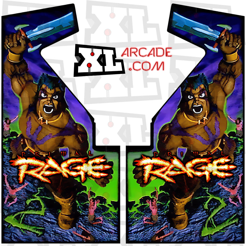Primal Rage 2 Side Art