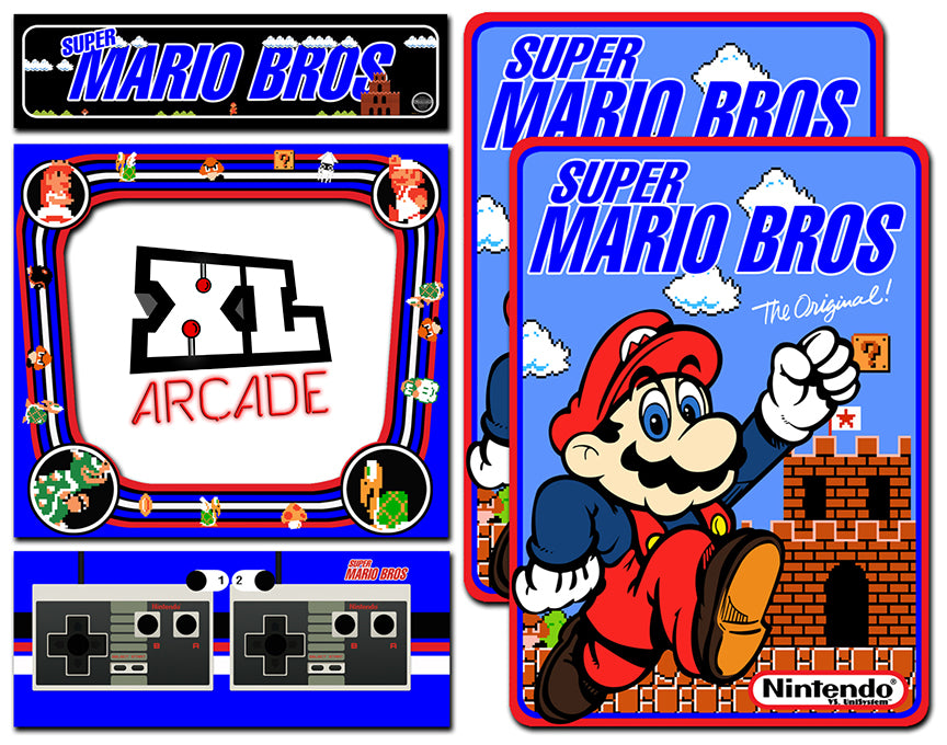 Kit de arte completo de Super Mario Bros.