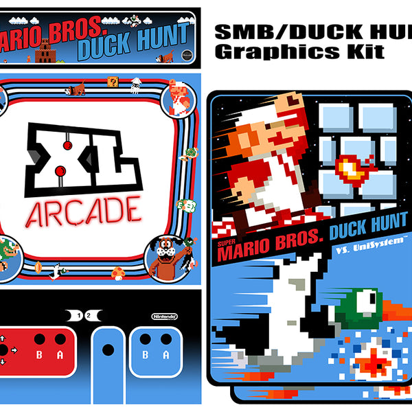 Super Mario Bros Duck Hunt Complete Art Kit