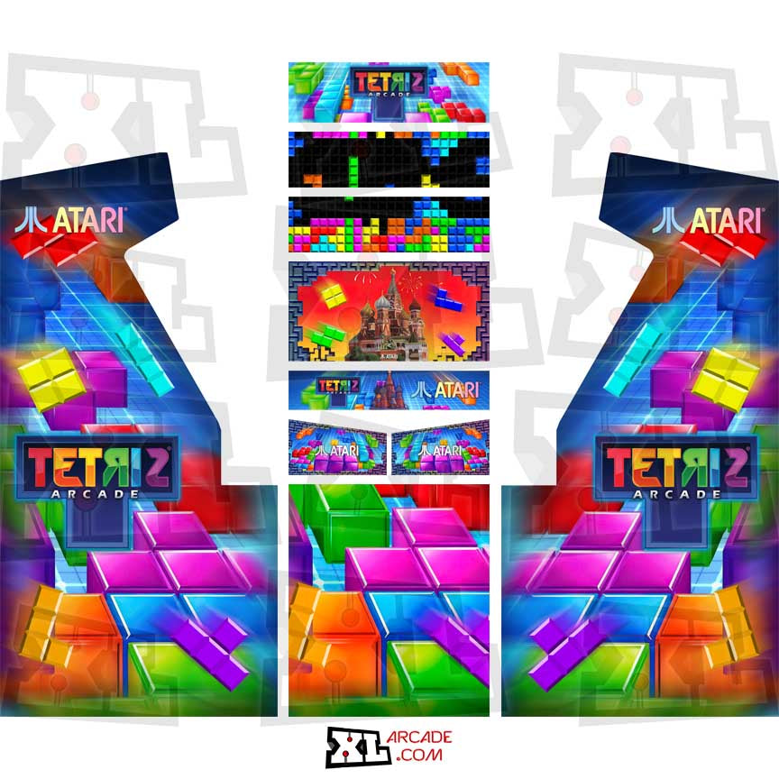 Tetris Alternate Complete Art Kit