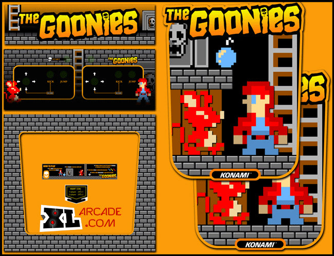 The Goonies Complete Art Kit