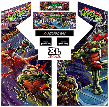 Turtles in Time Complete Art Kit