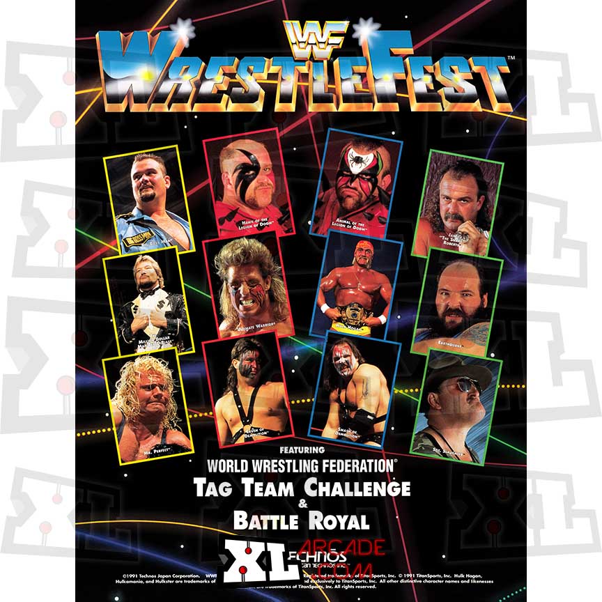 WWF WrestleFest Side Art