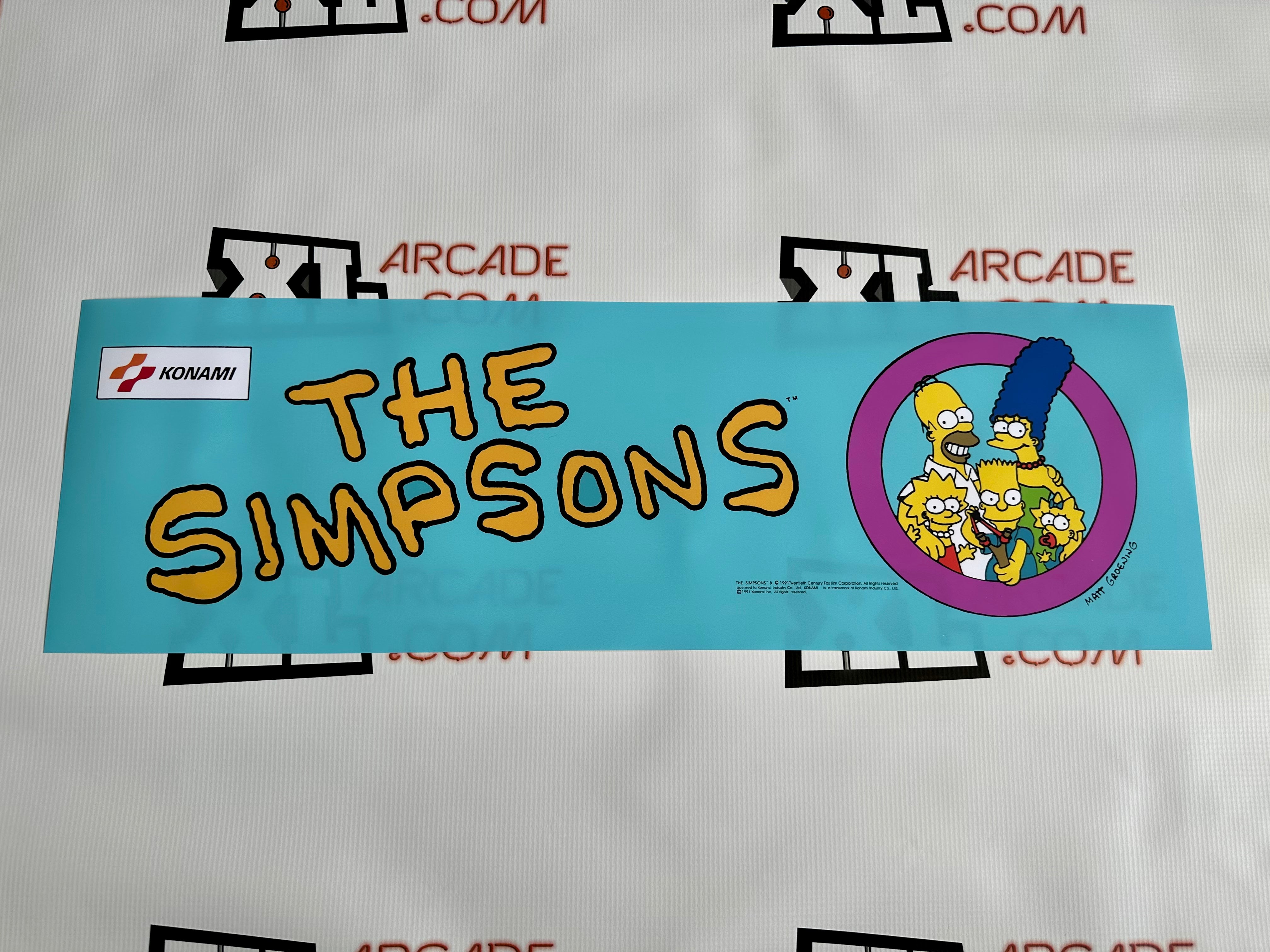 Le chapiteau des Simpsons