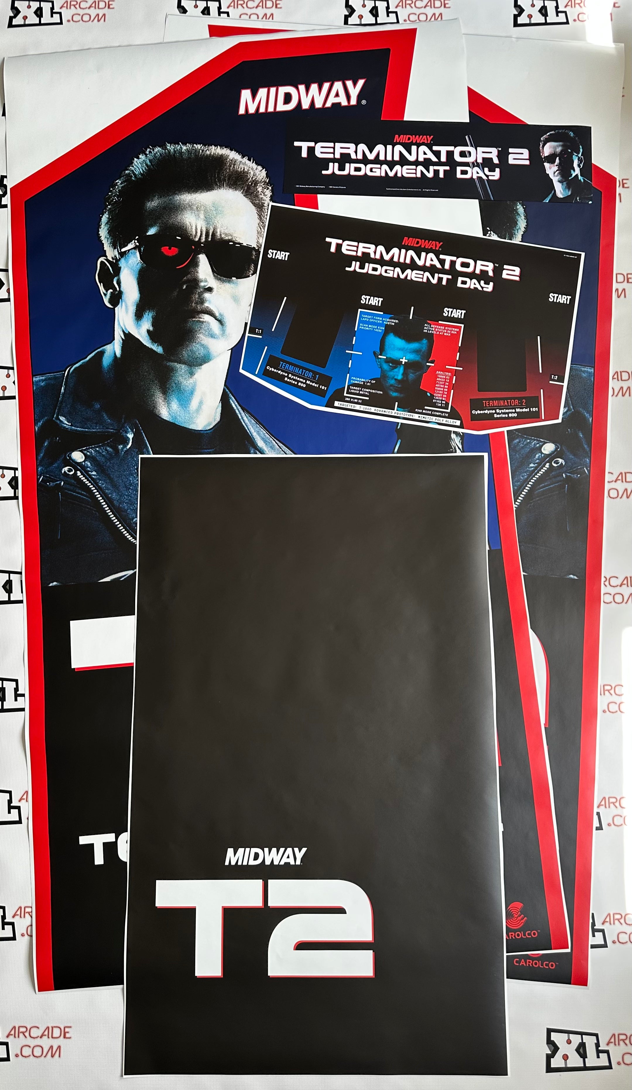 Kit de arte completo de Terminator 2