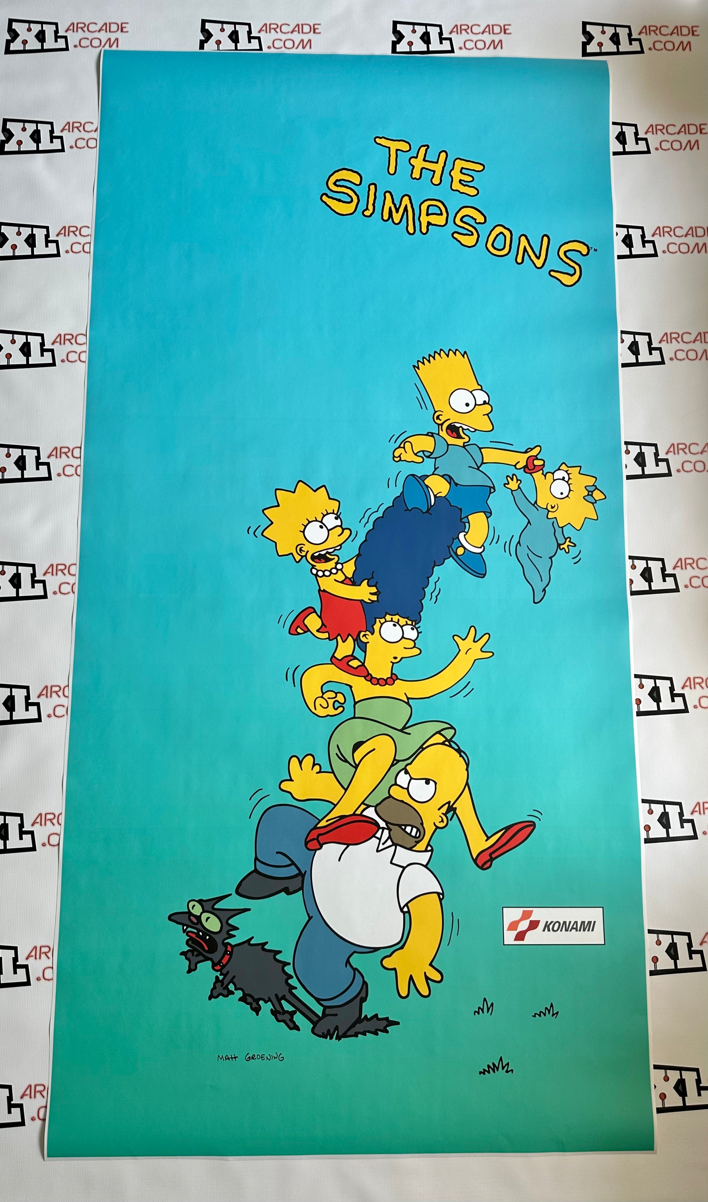 The Simpsons Side Art w/ Gradient