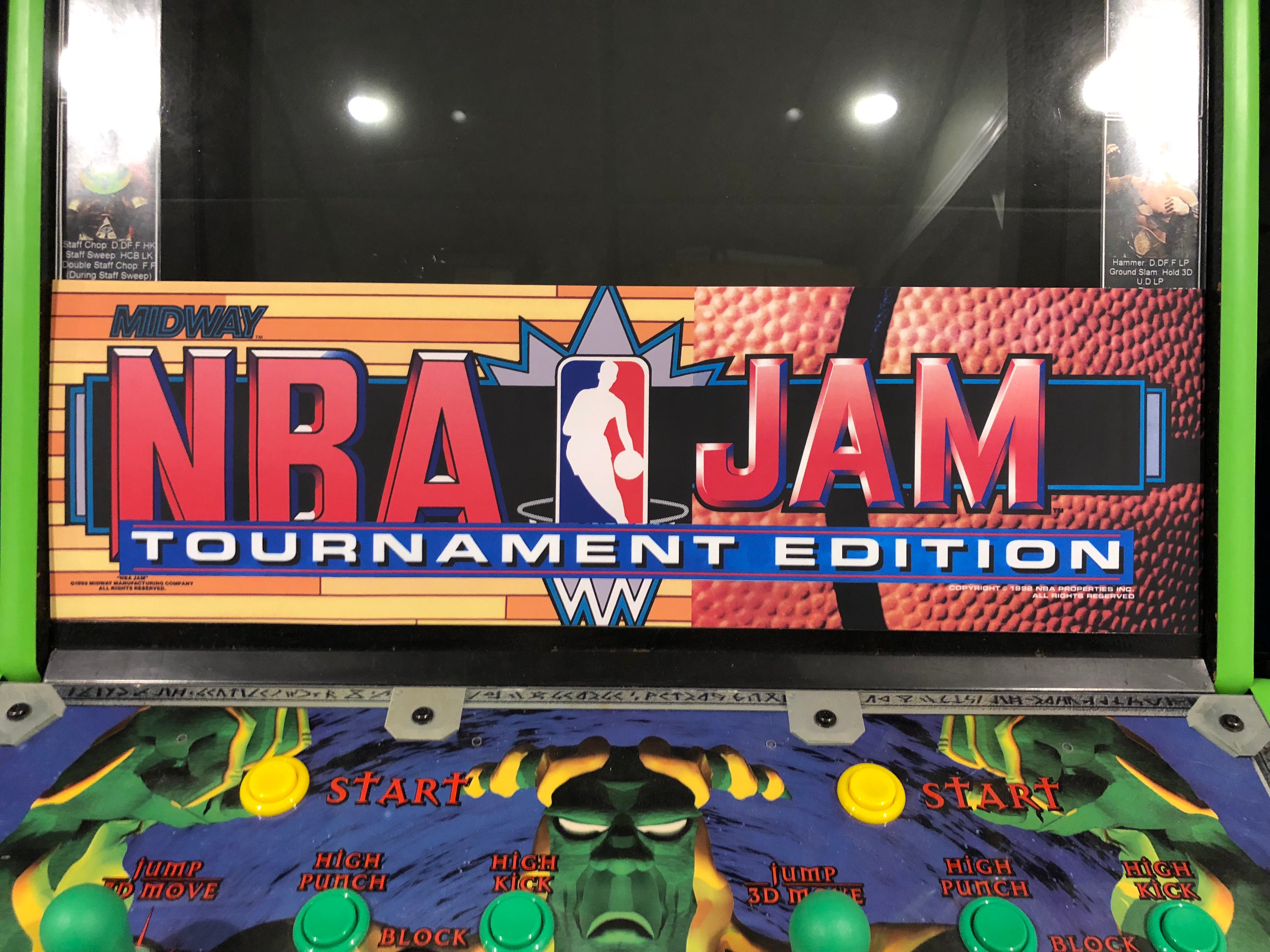 NBA Jam & Tournament Edition Combo Marquee