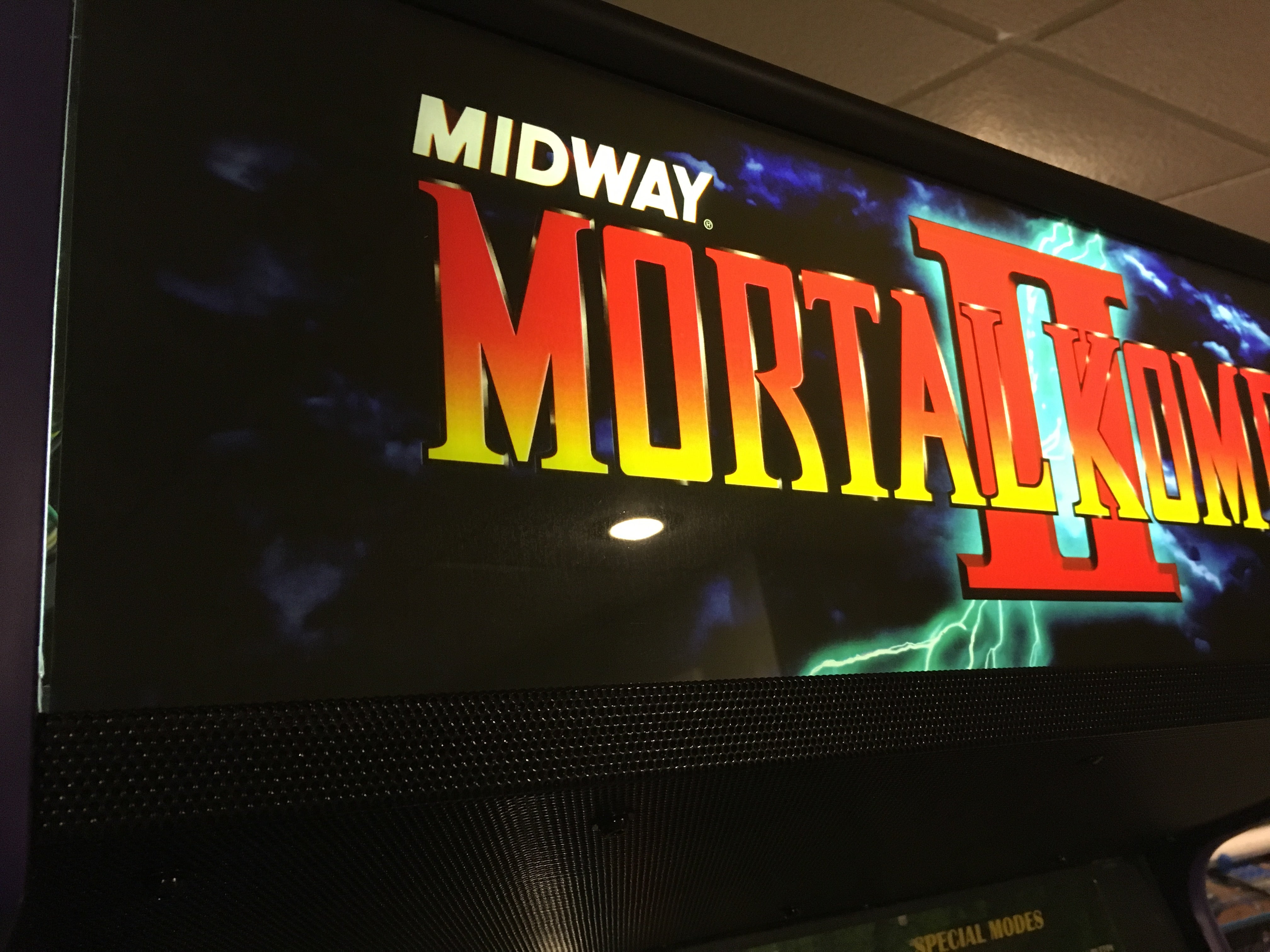 Mortal Kombat 2 Marquee