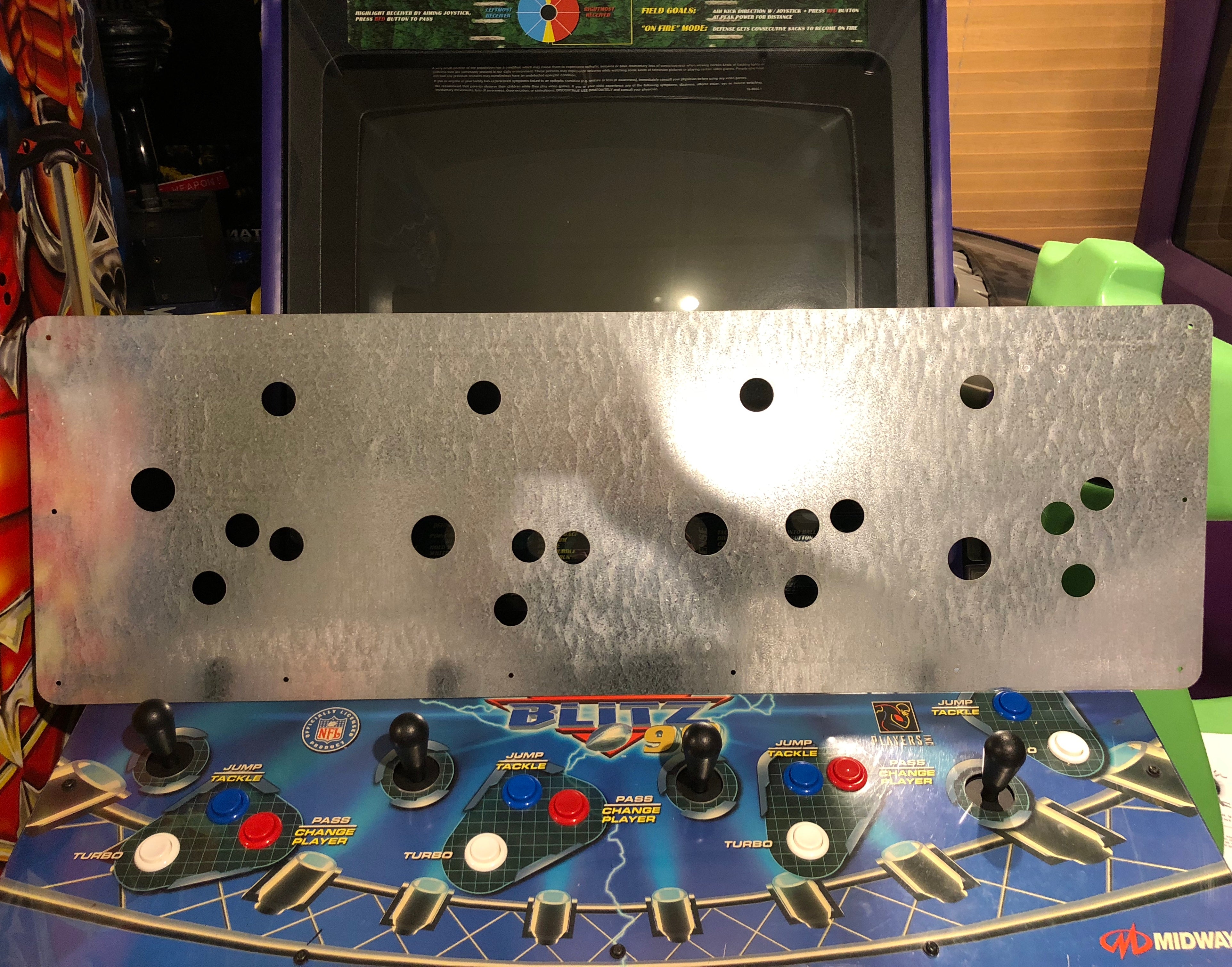 SportStation Metal Control Panel