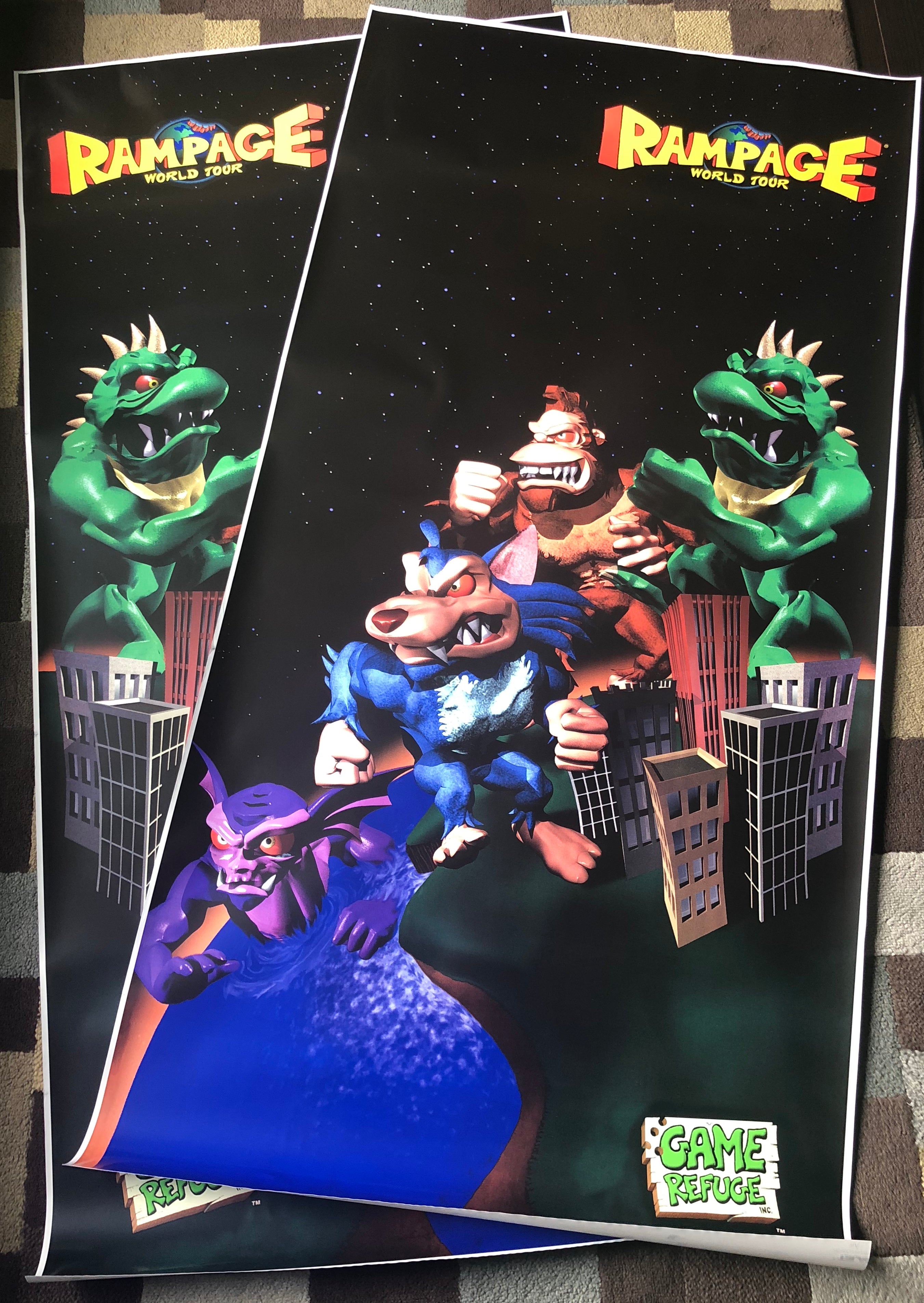 Rampage World Tour Side Art