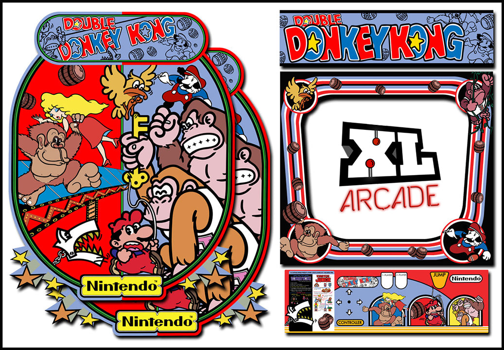 Double Donkey Kong Complete Art Kit