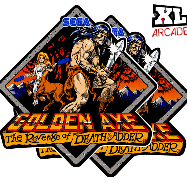 Golden Axe The Revenge of Death Adder Side Art