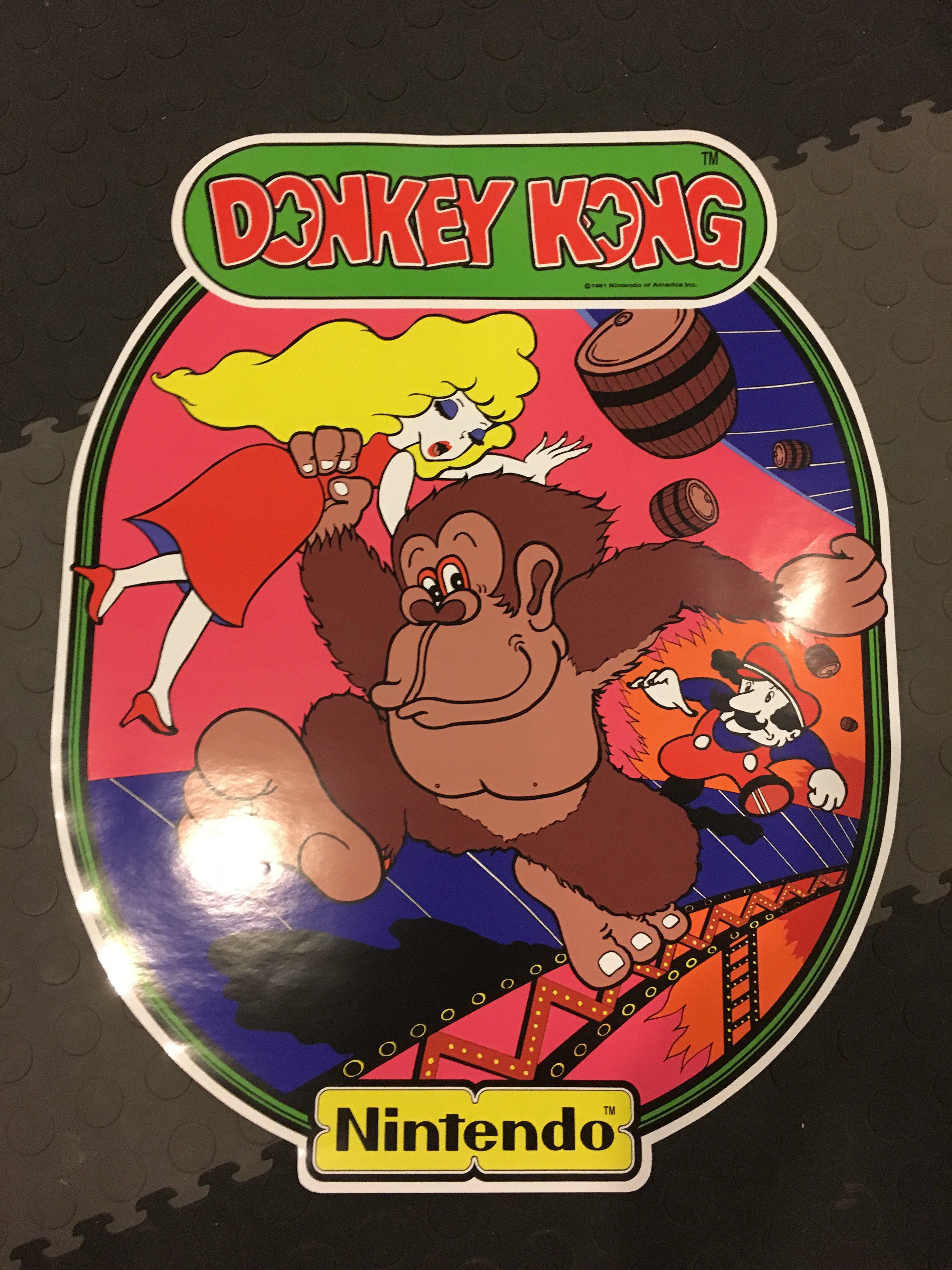 Art latéral de Donkey Kong