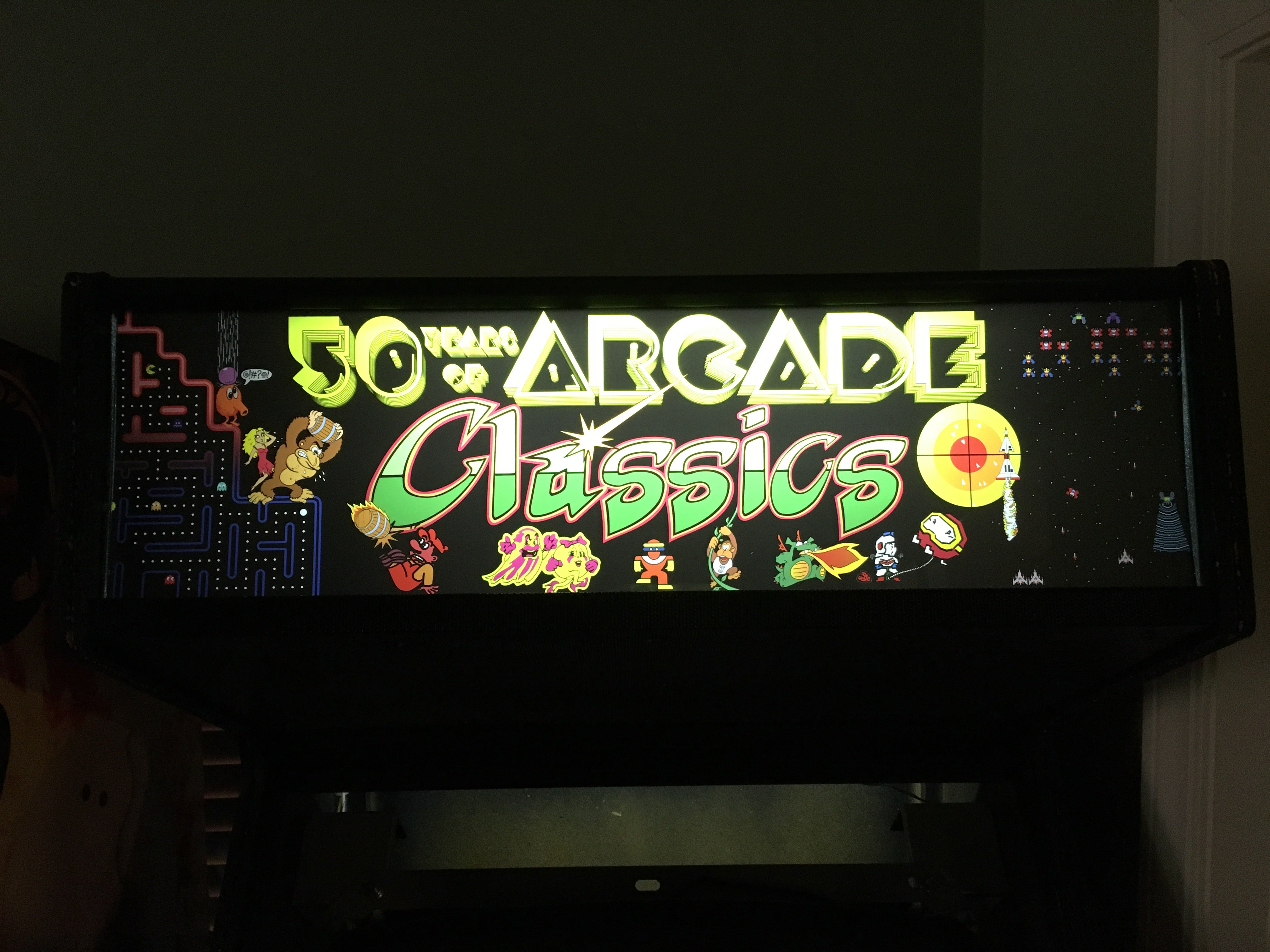 Arcade Classics Marquee