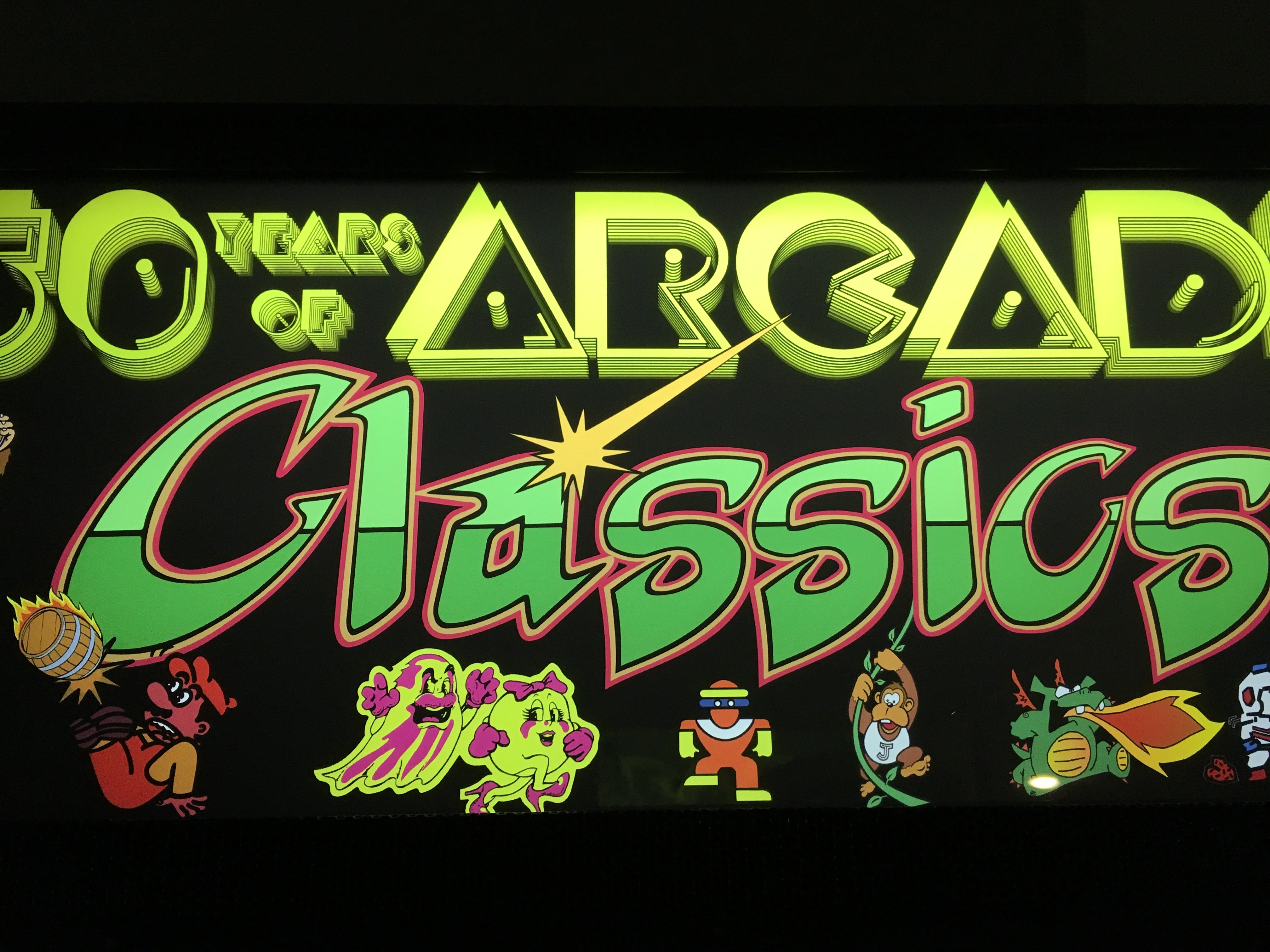 Arcade Classics Marquee