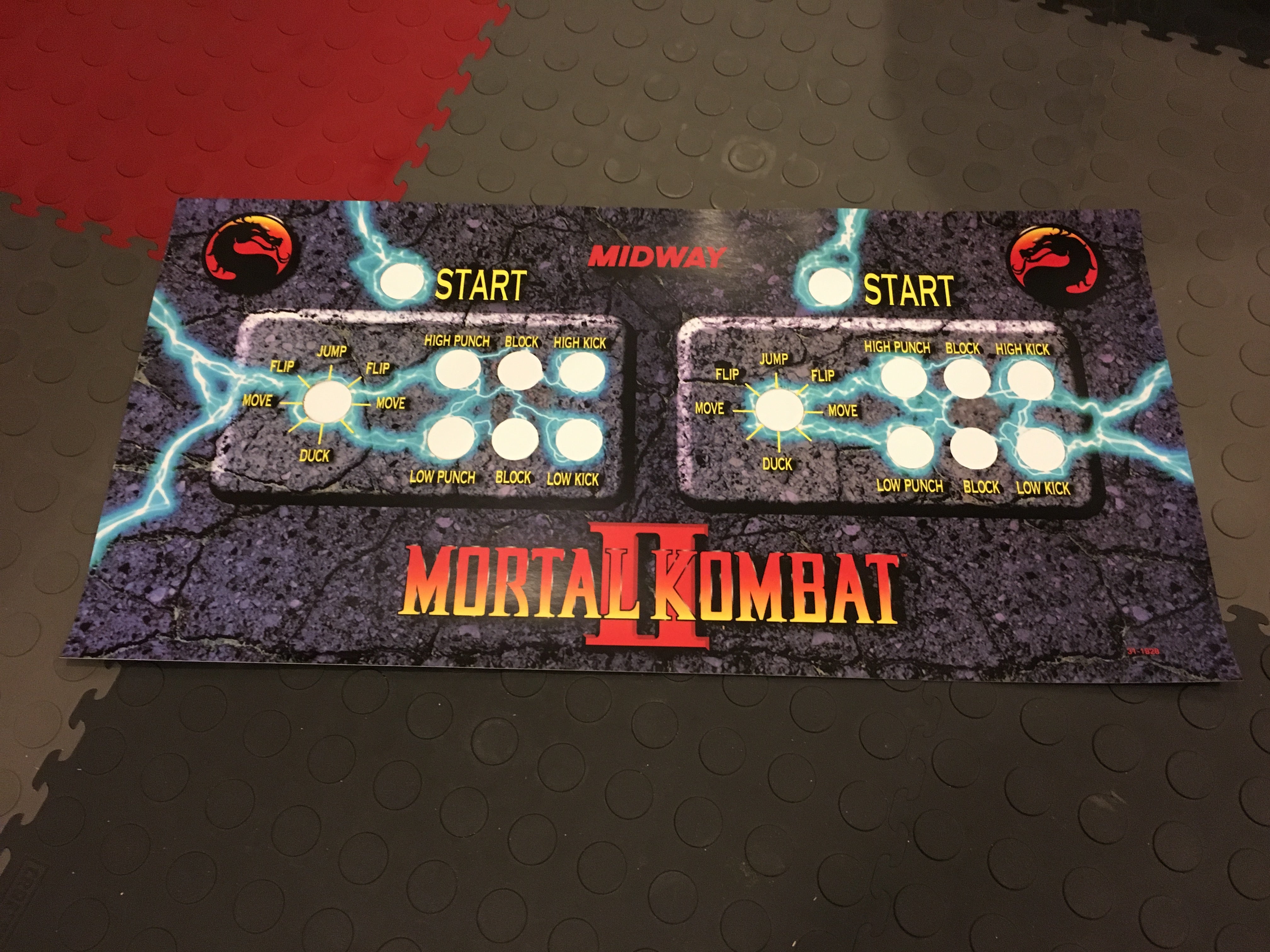 Mortal Kombat 2 CPO 6 Button