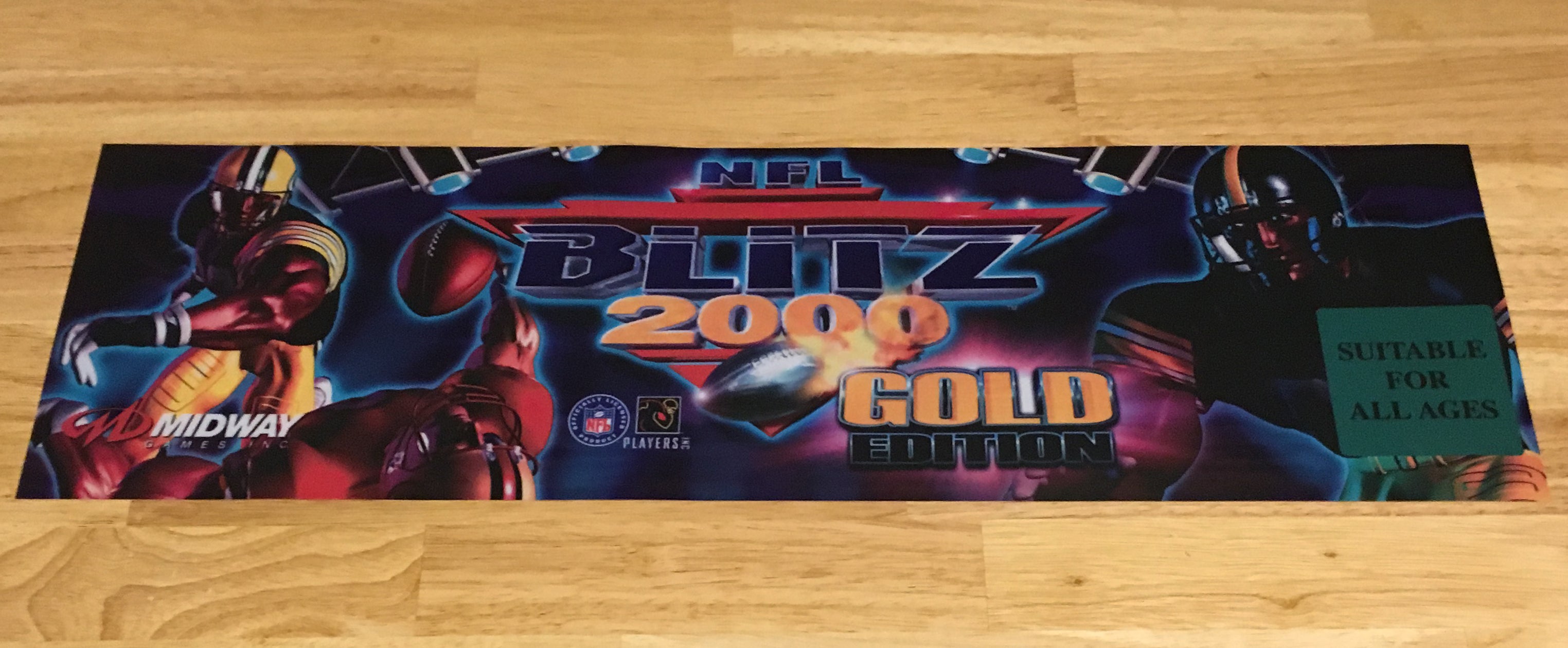 NFL Blitz 2000 Gold Marquee
