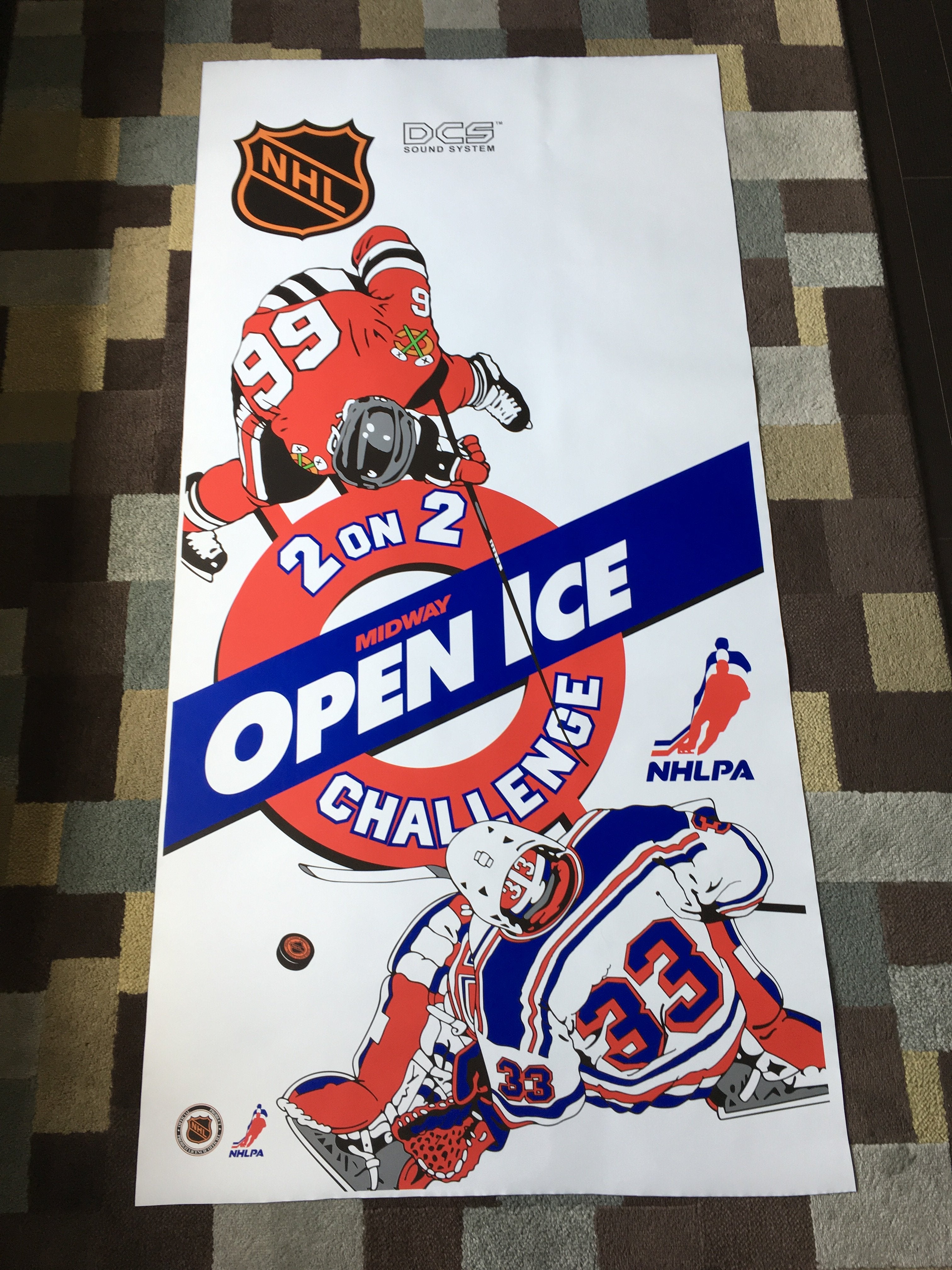 NHL Open Ice Side Art