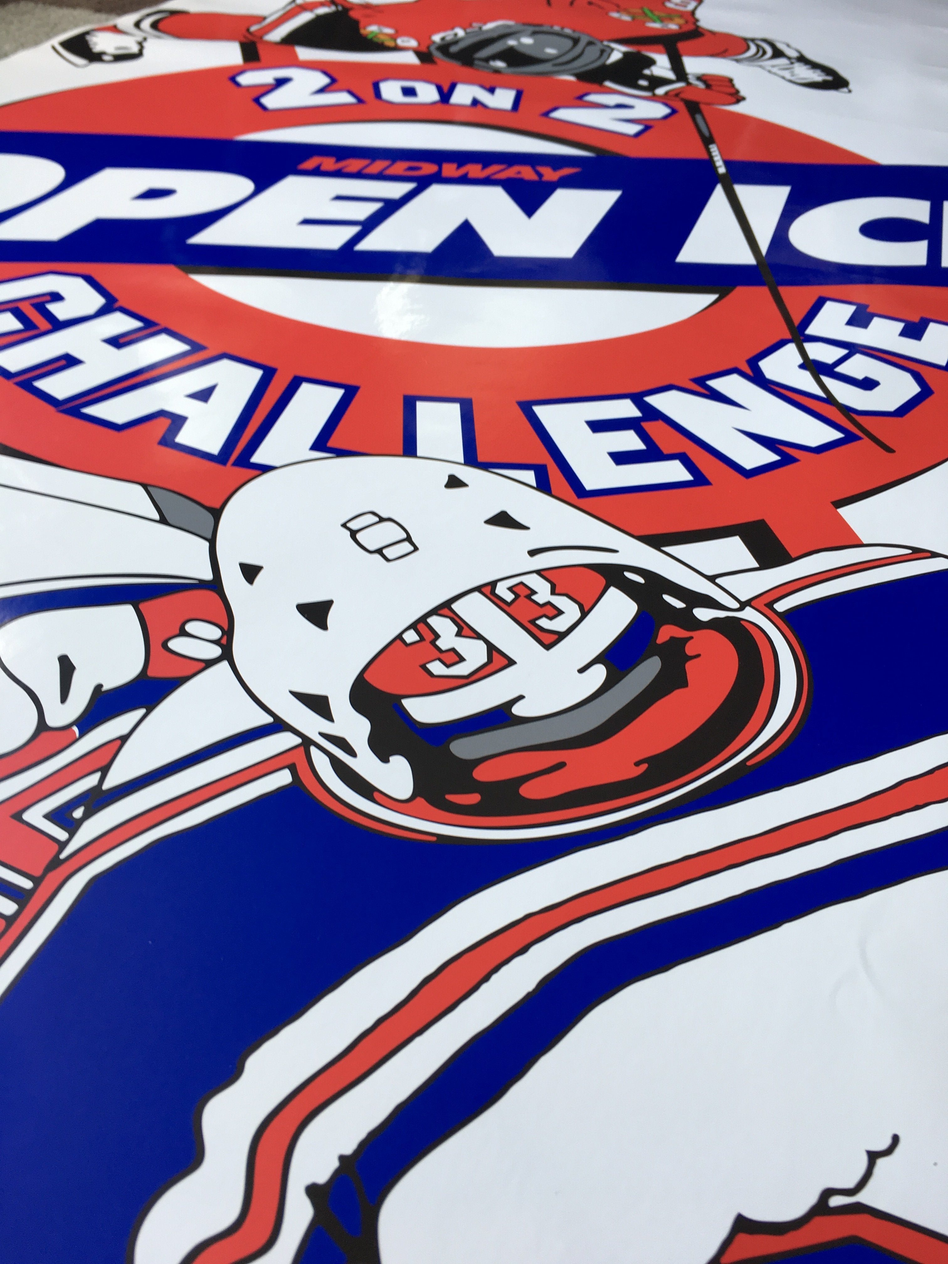 NHL Open Ice Side Art