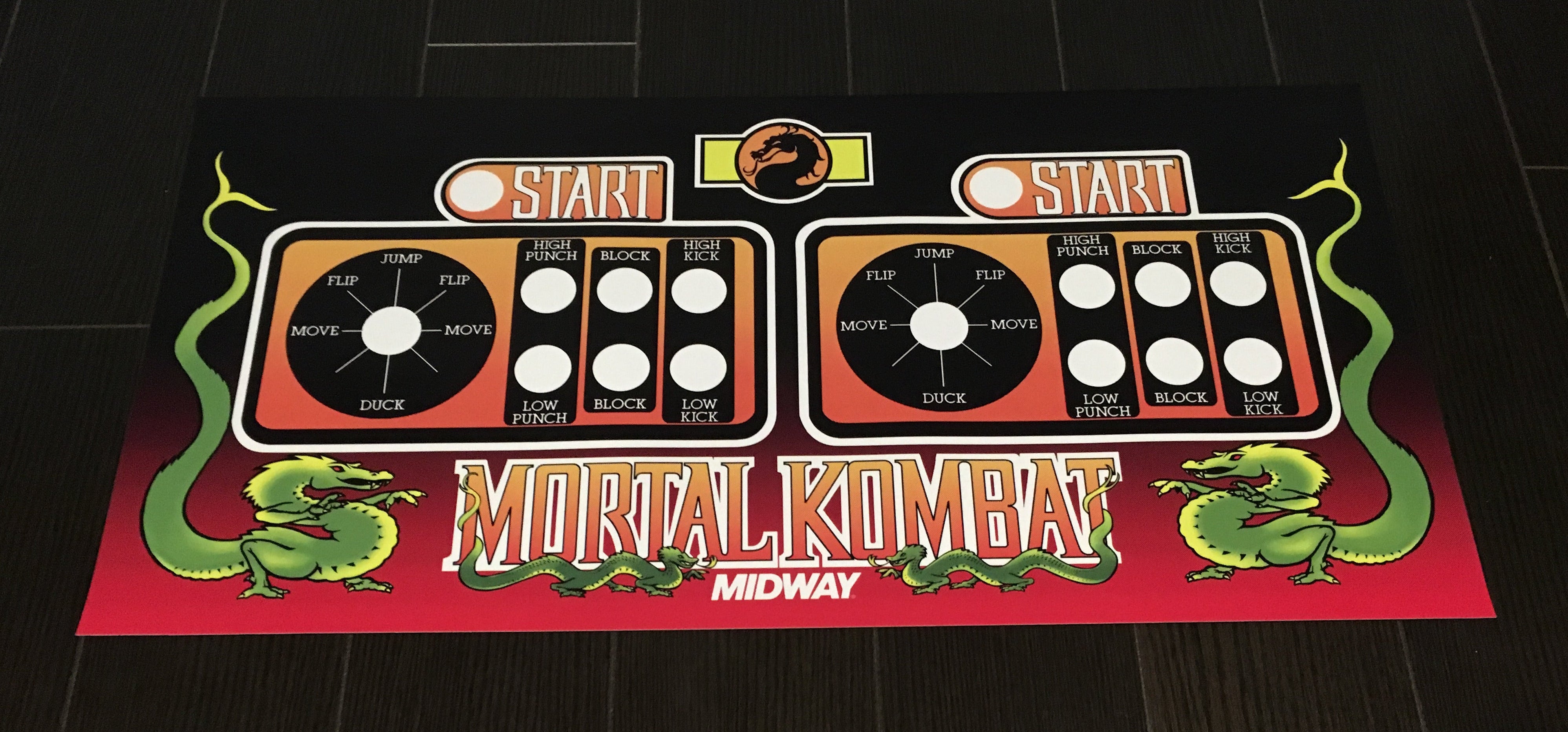 Mortal Kombat CPO 6 Button