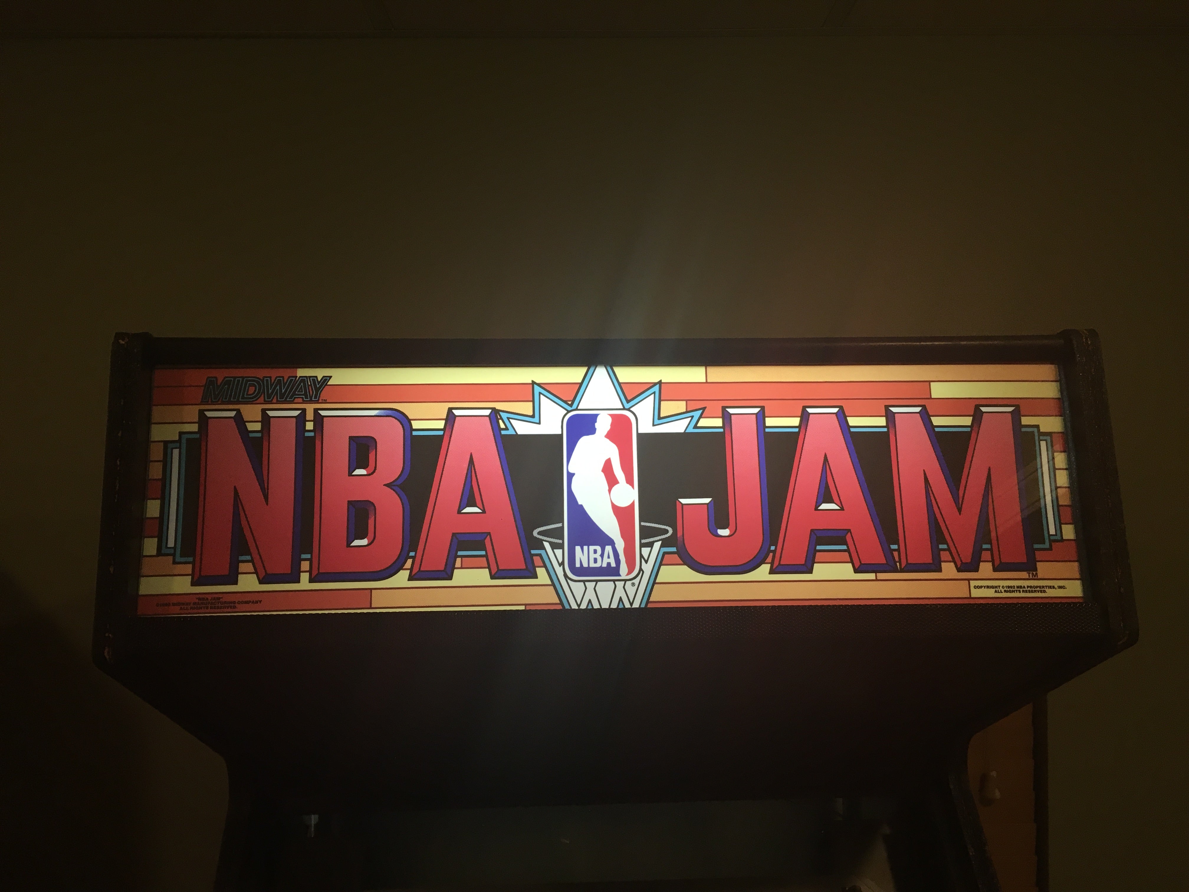 NBA Jam Marquee