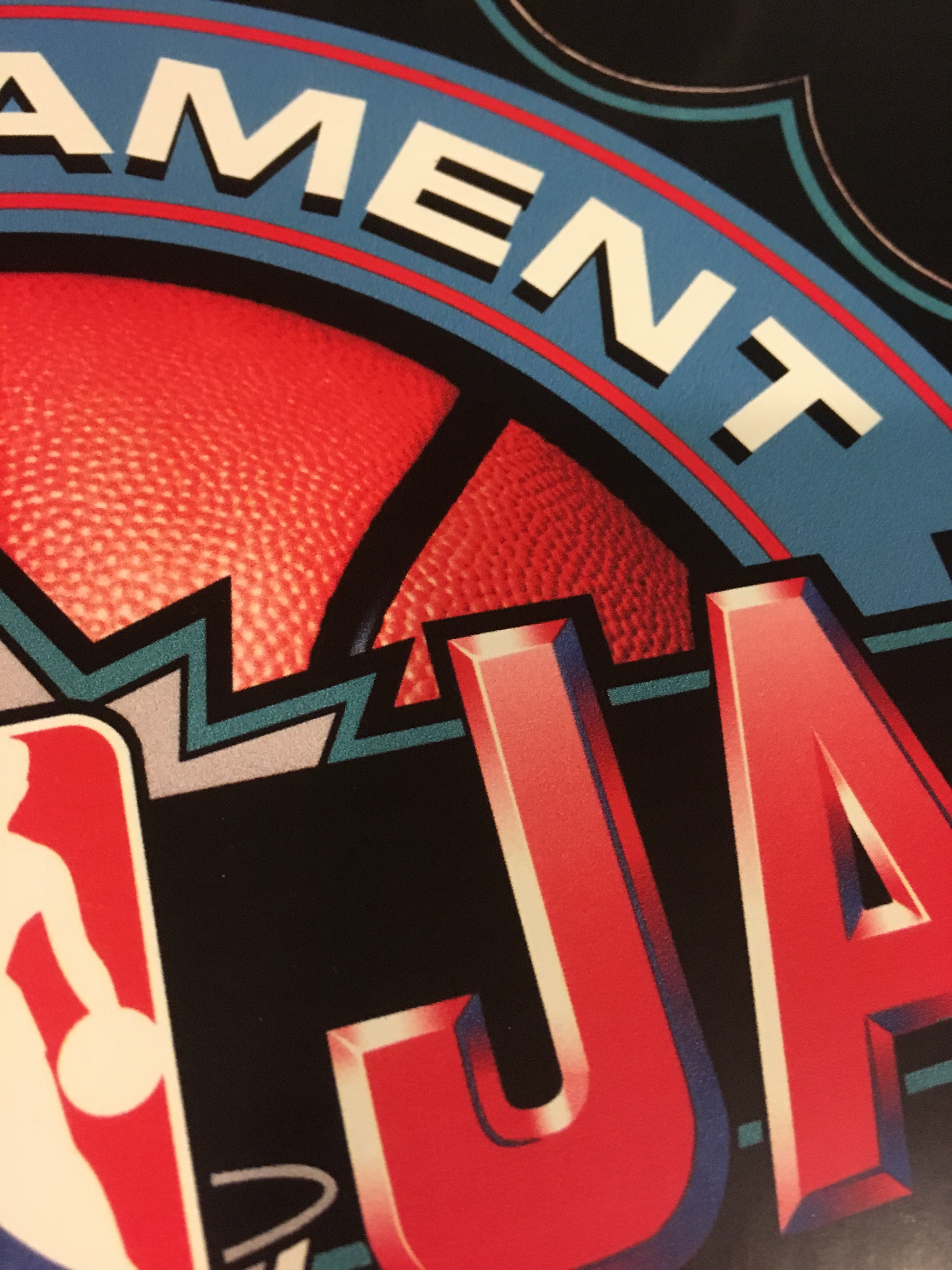 NBA Jam Tournament Edition Conversion Kit Art