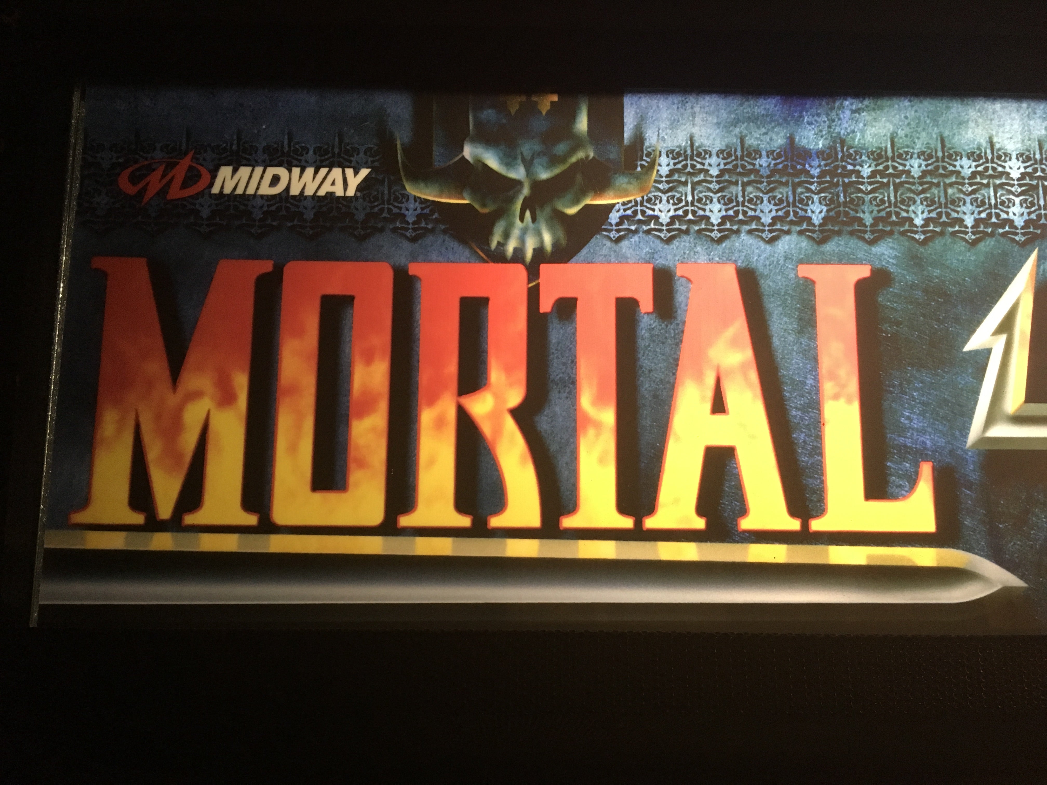 Mortal Kombat 4 Marquee