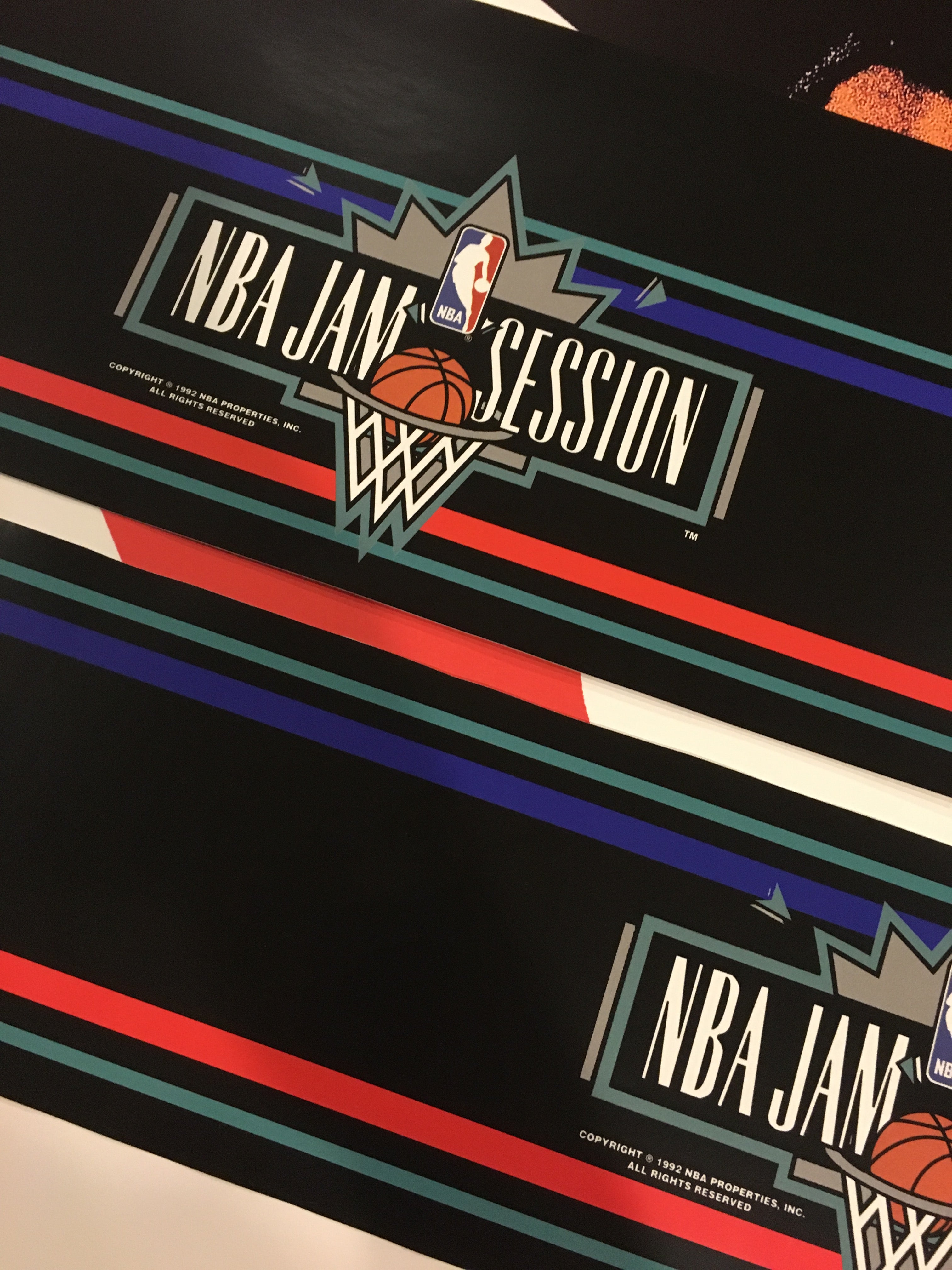 Arte de la caja de mermelada de la NBA