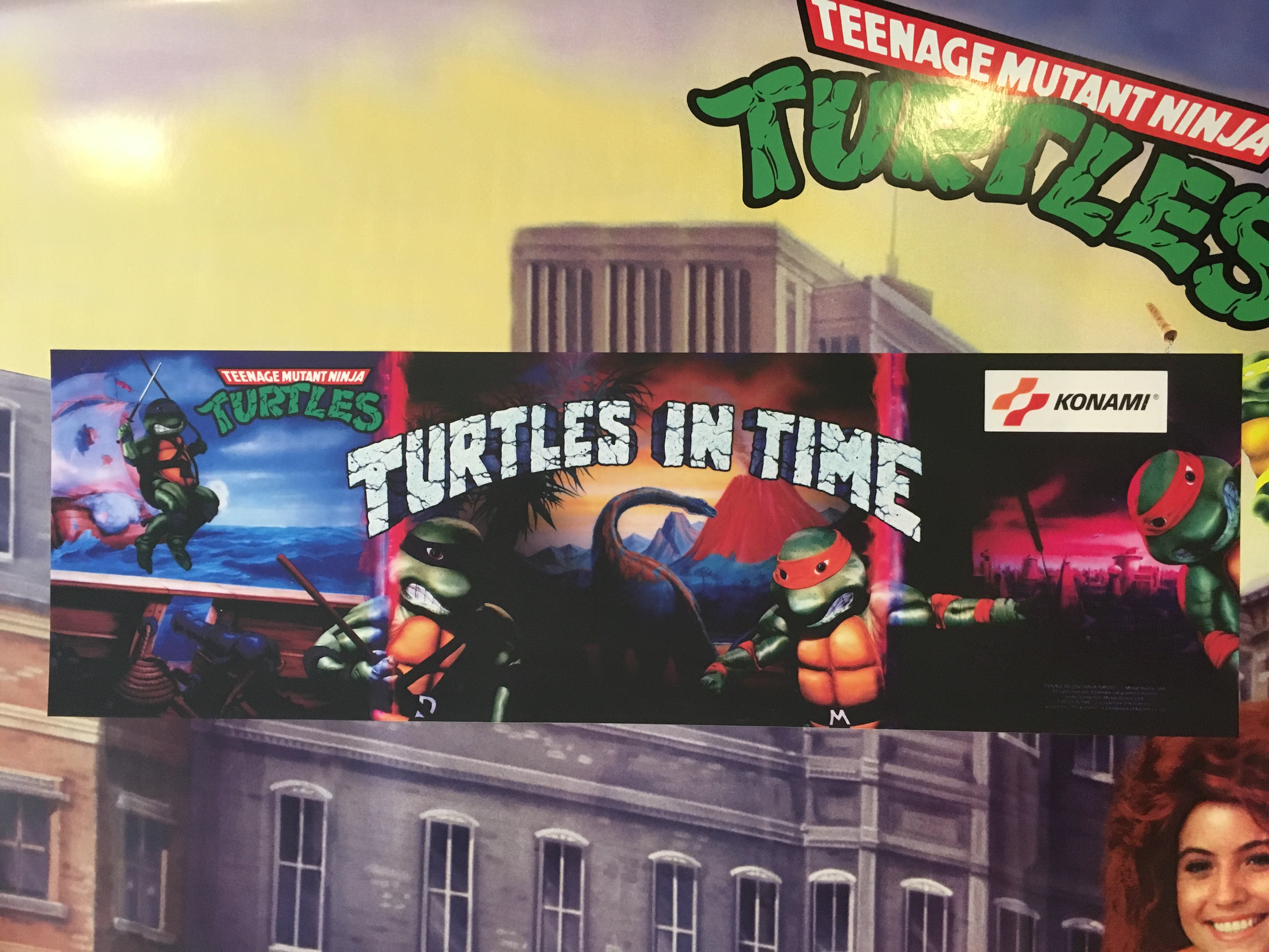 Turtles in Time Marquee