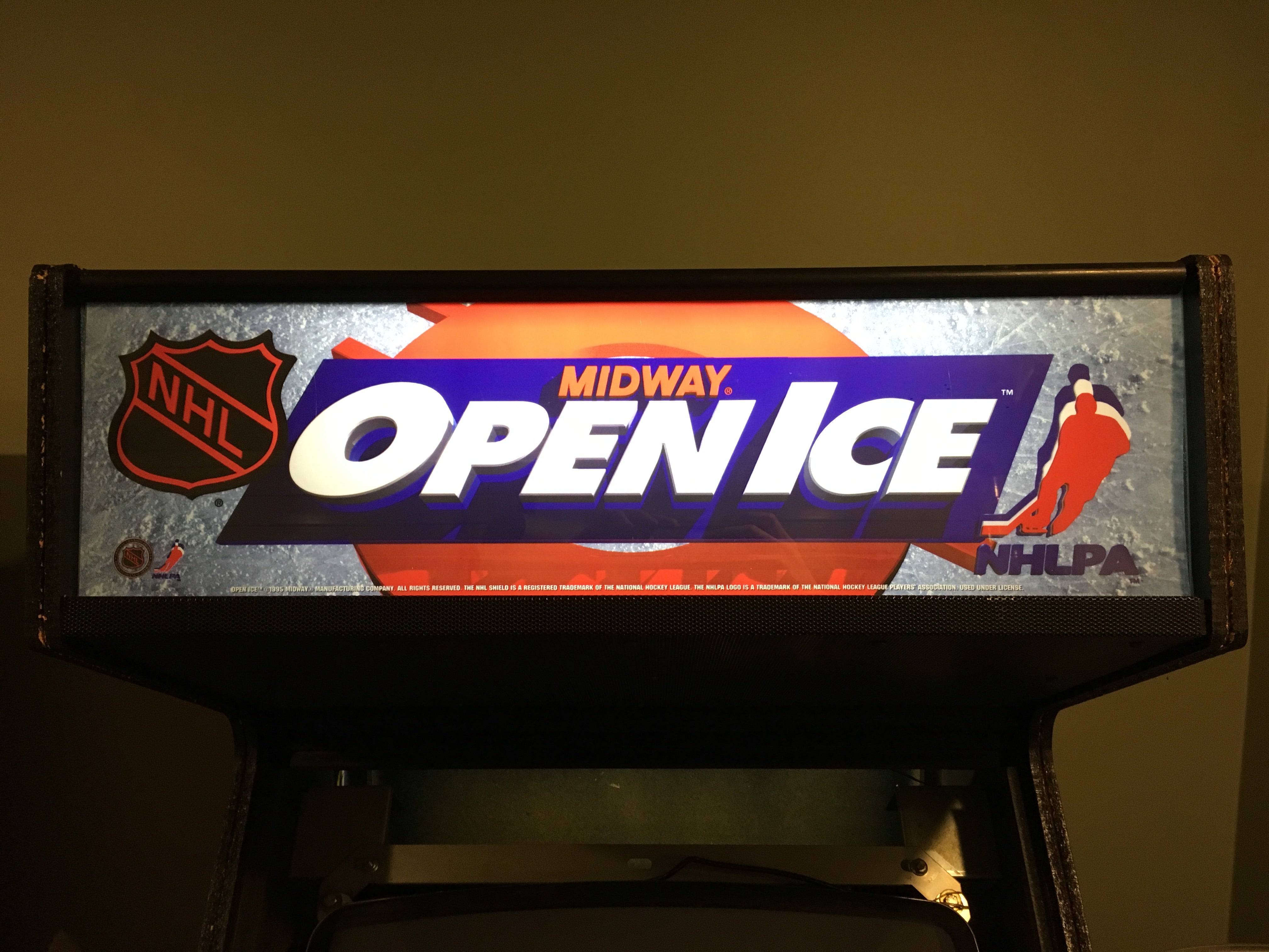 Carpa de hielo abierta de la NHL
