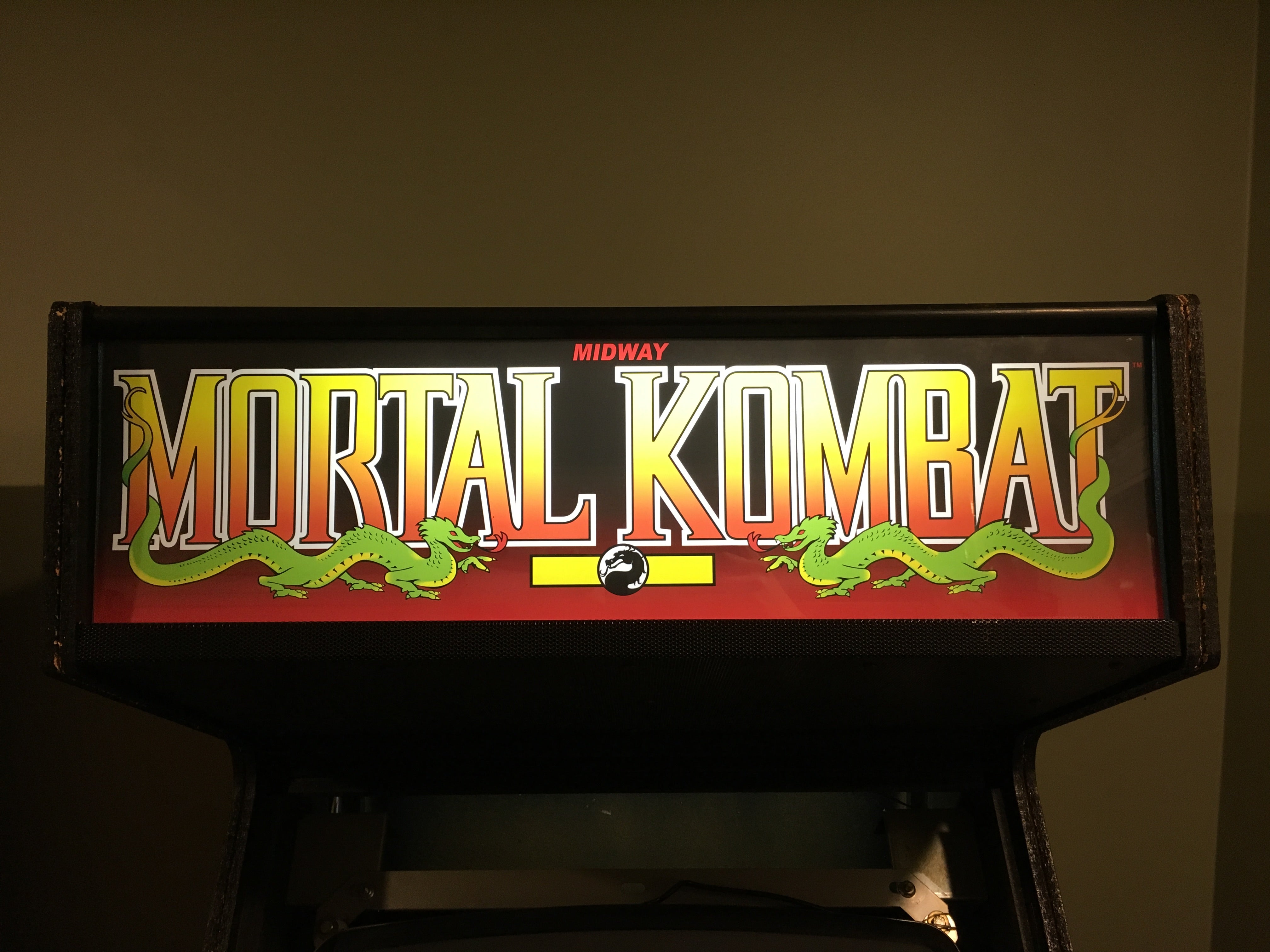 Mortal Kombat Marquee