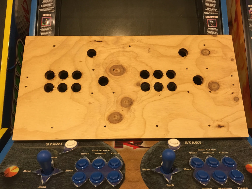 Wood Control Panel Killer Instinct Wood Control Panel