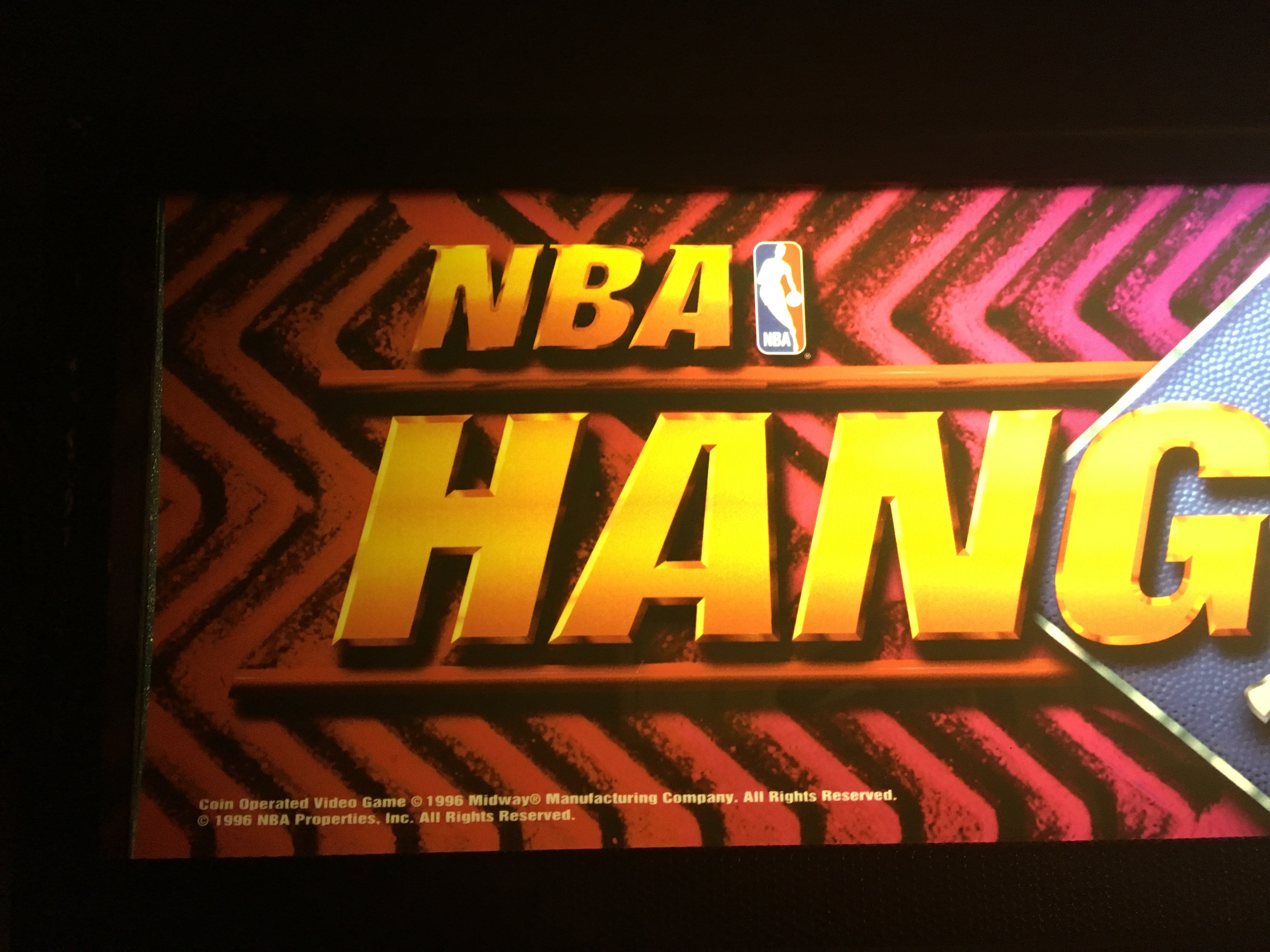 NBA Hangtime Marquee