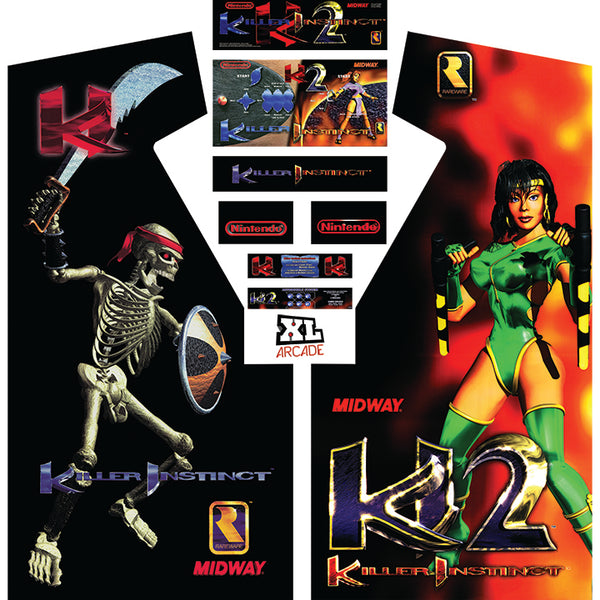 Killer Instinct 1&2 Complete Art Kit