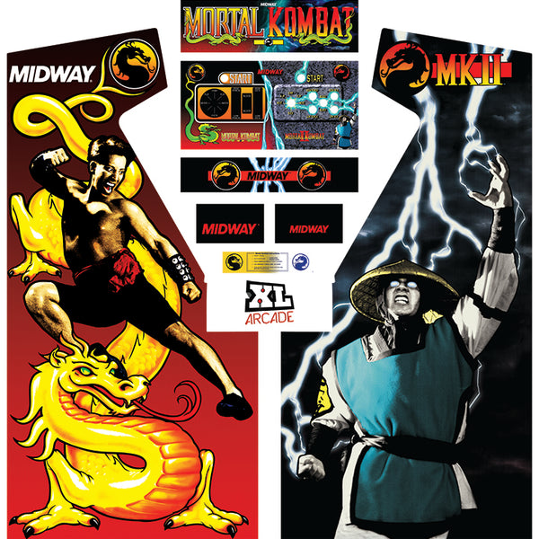 Mortal Kombat 1 & 2 Combo Complete Art Kit