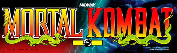 Mortal Kombat 1 & 2 Combo Marquee