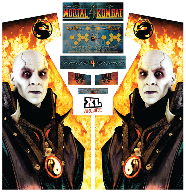 Mortal Kombat 4 Complete Art Kit